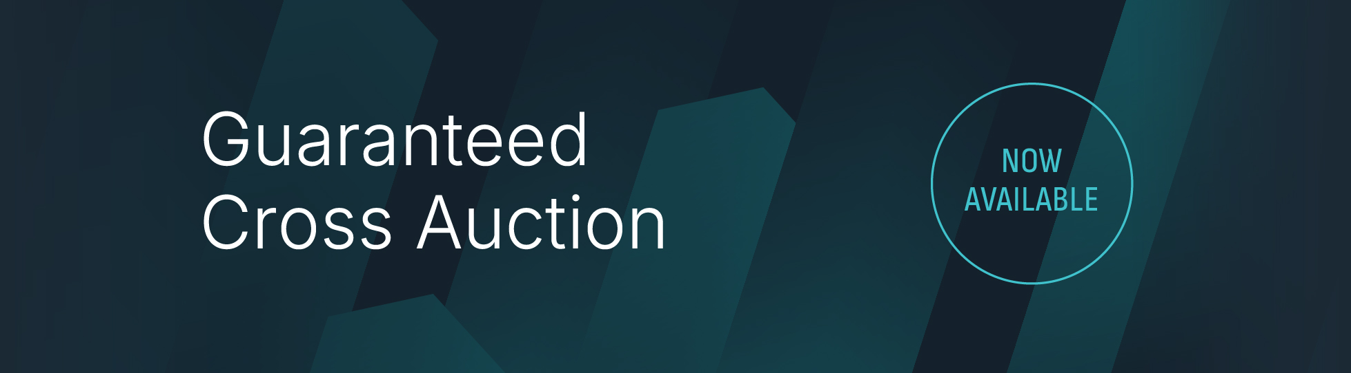 Guaranteed Cross Auction
